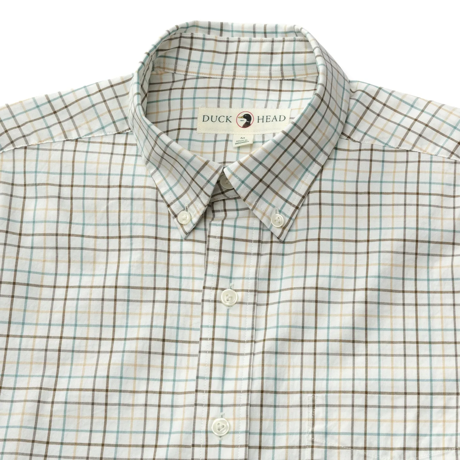 Joyner Plaid Cotton Twill Sport Shirt  